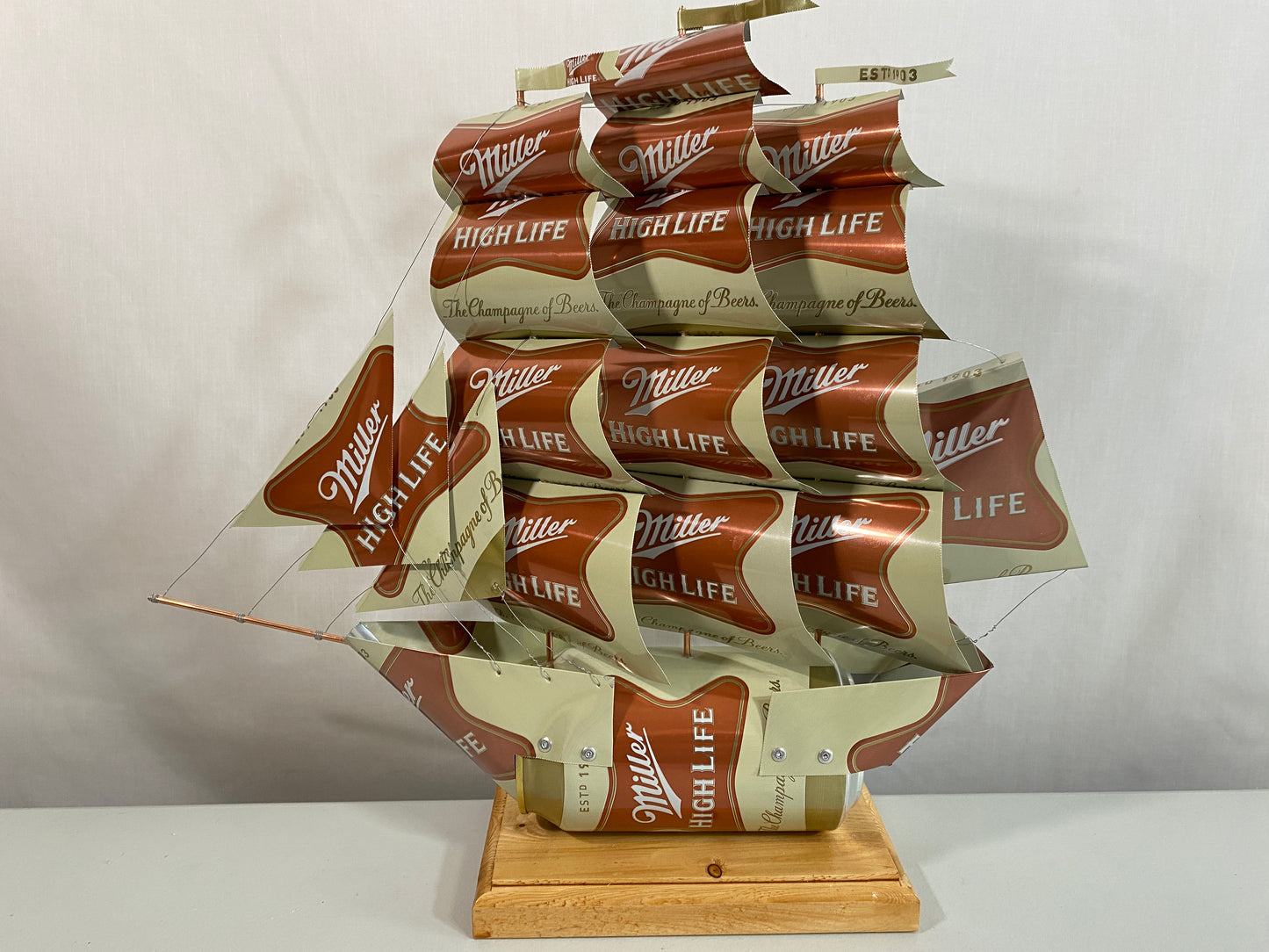 Miller High Life Beer Can Ship