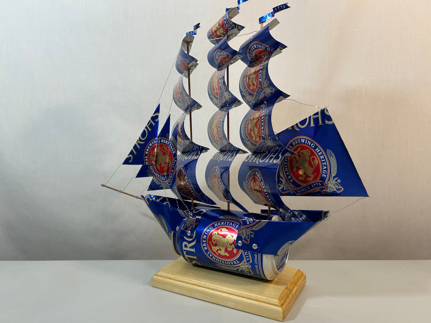 Stroh's Beer Can Ship