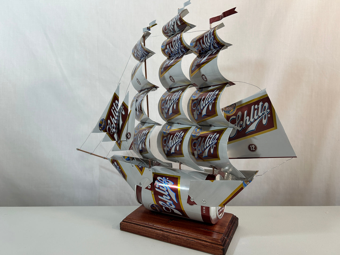Schlitz Beer Can Ship