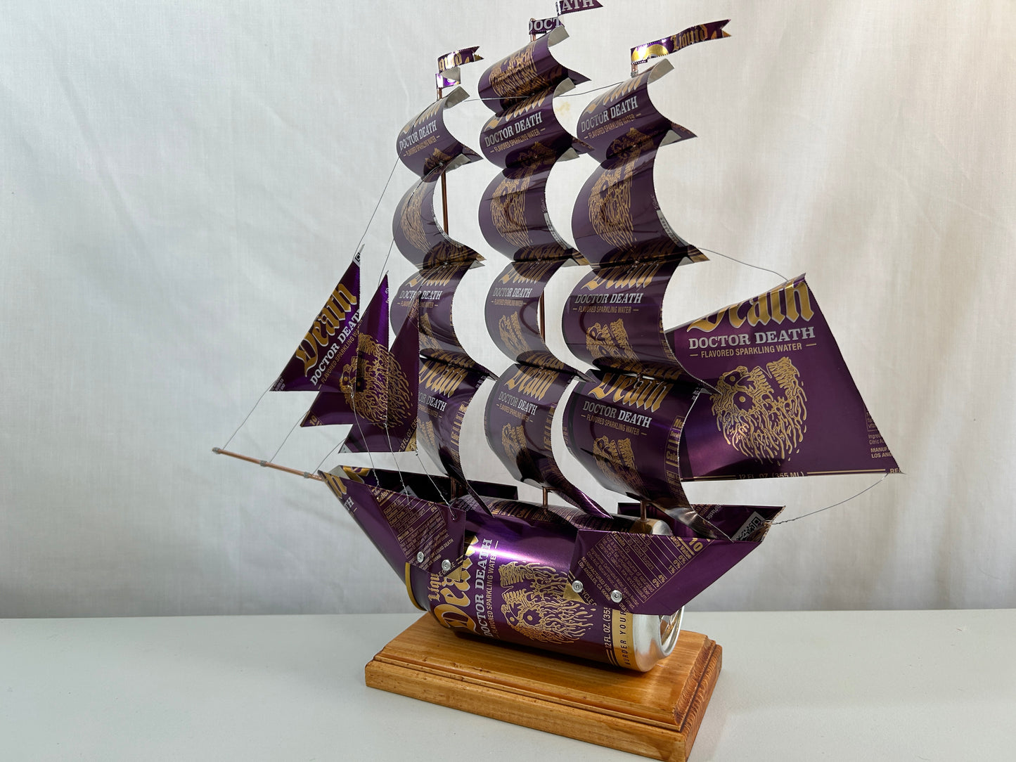 Liquid Death Doctor Death Sparkling Water Can Ship