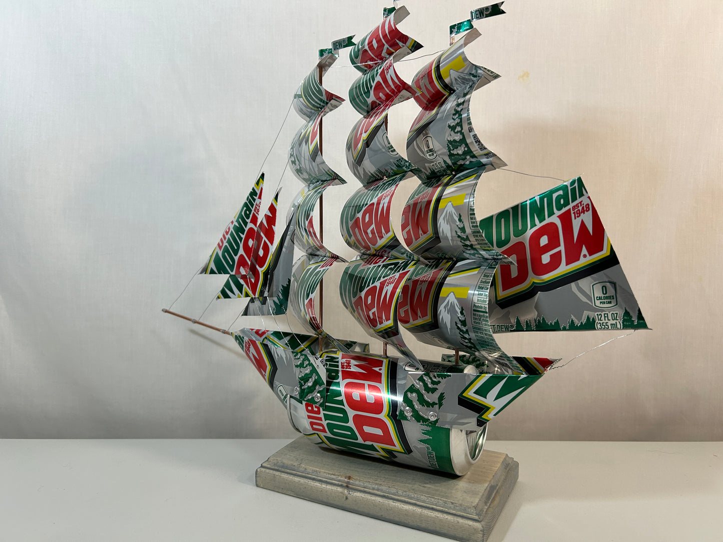 Mountain Dew Diet Soda Can Ship