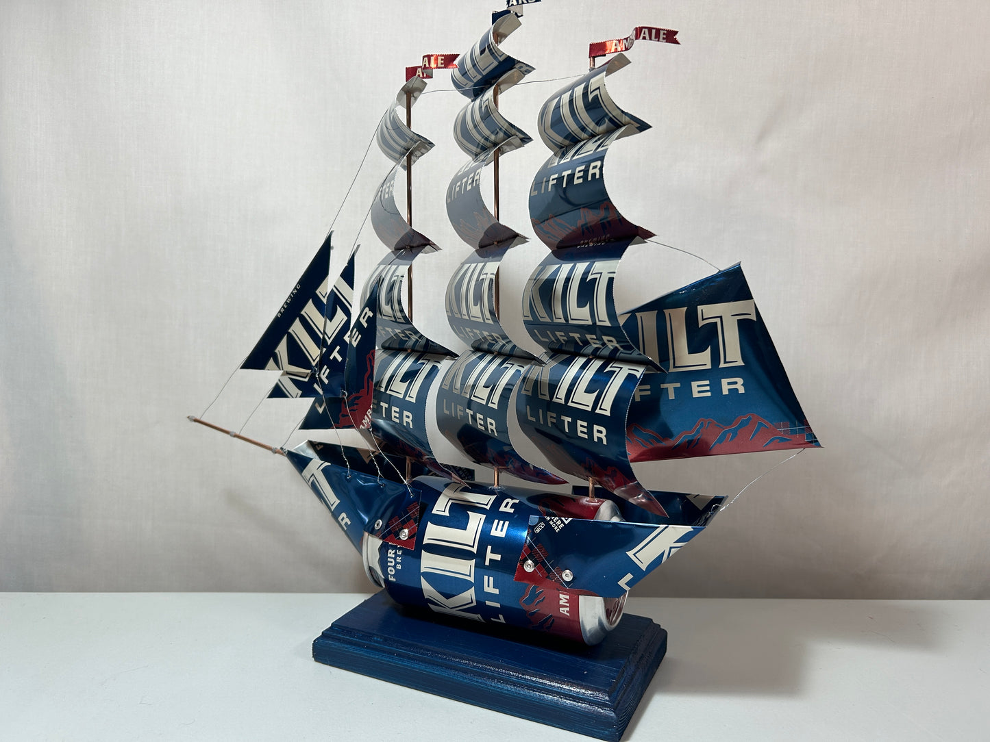 Kilt Lifter Amber Ale Beer Can Ship
