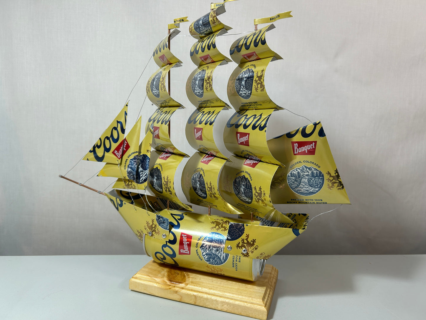 Coors Banquet Beer Can Ship