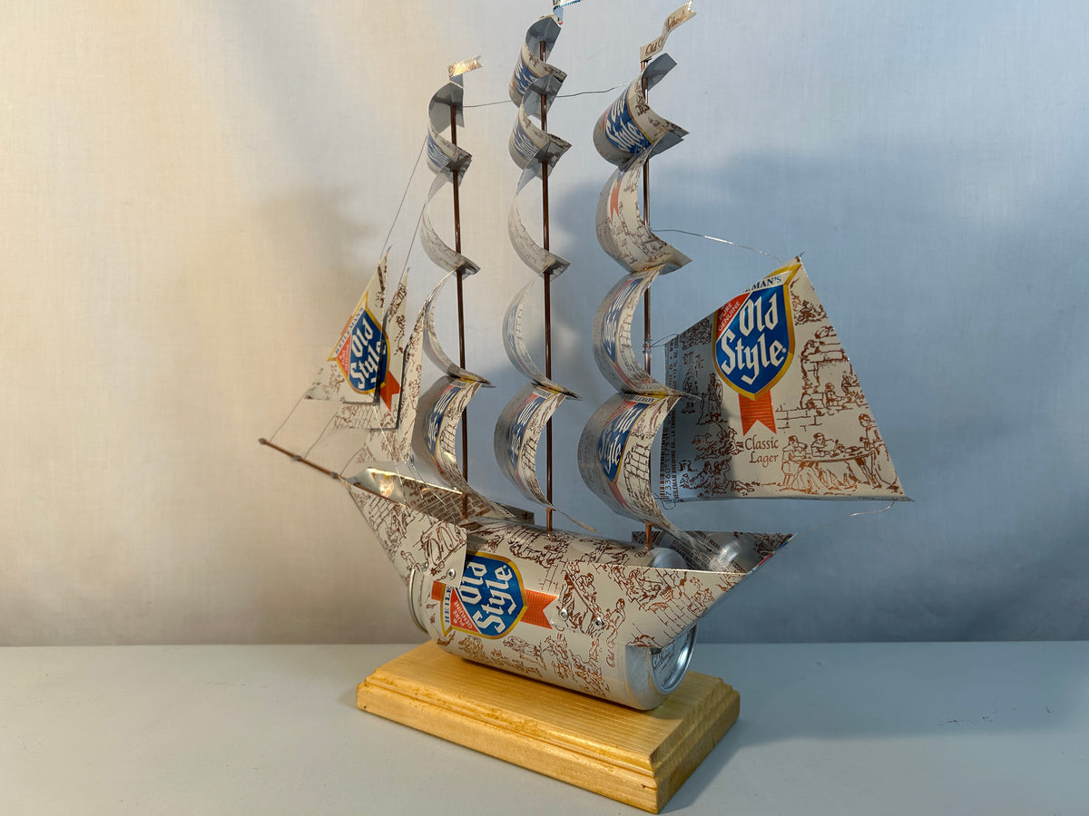 Heileman's Old Style Beer Can Ship