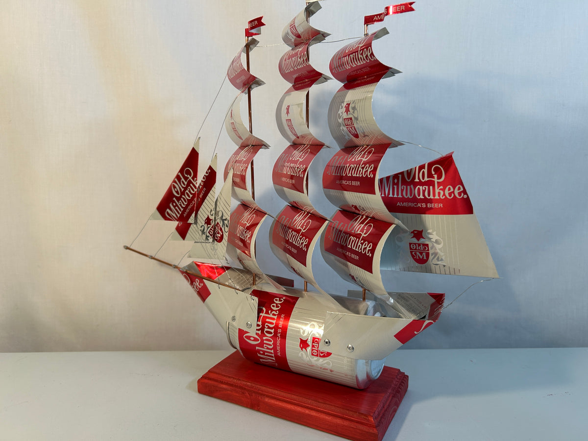 Old Milwaukee Beer Can Ship