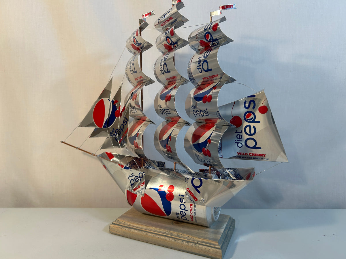 Pepsi Diet Wild Cherry Soda Can Ship