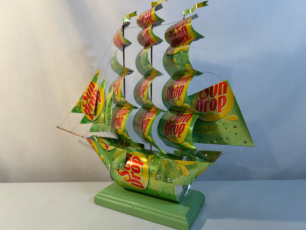 Sun Drop Soda Can Ship
