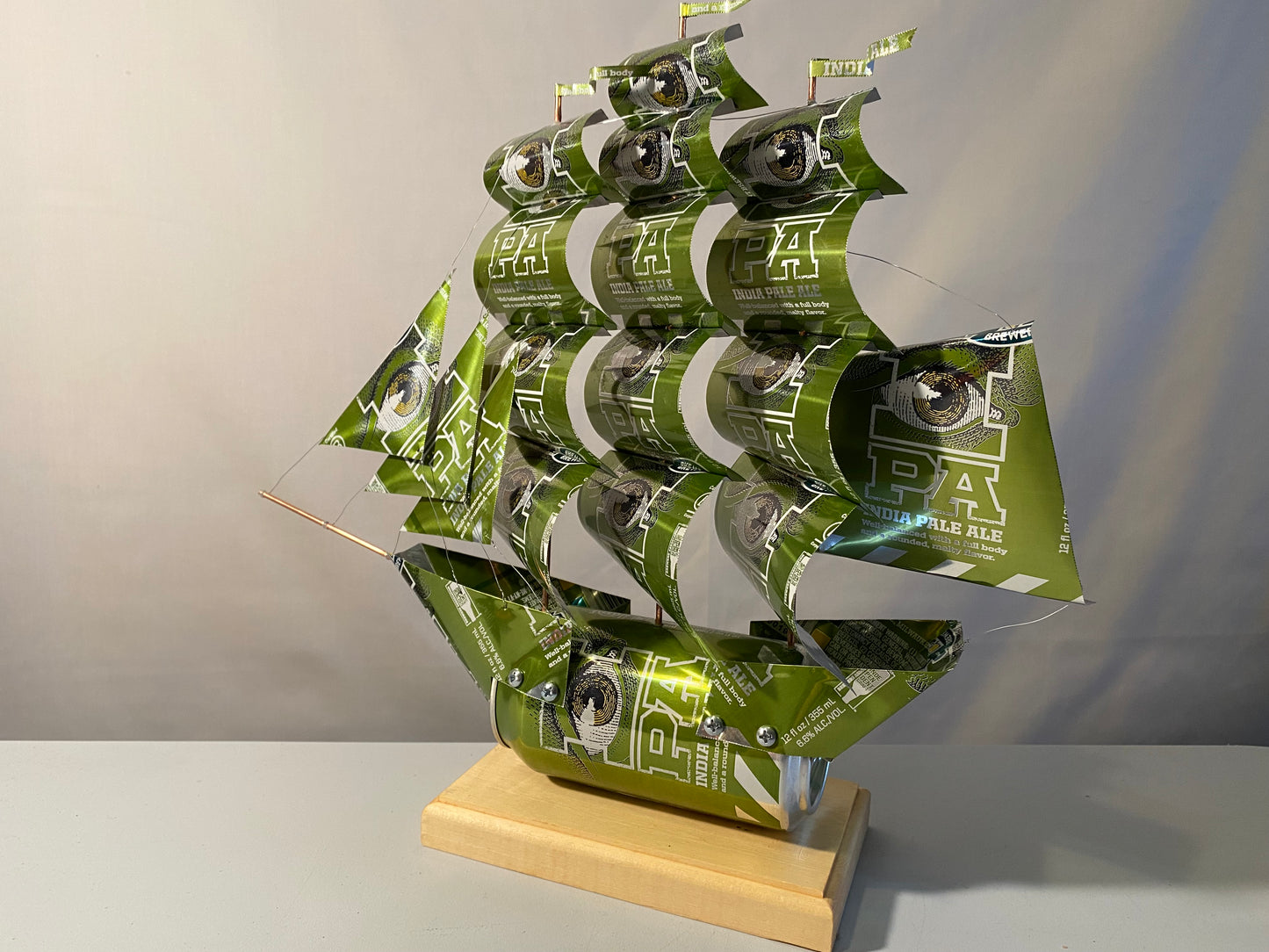 Lakefront Brewery India Pale Ale Beer Can Boat