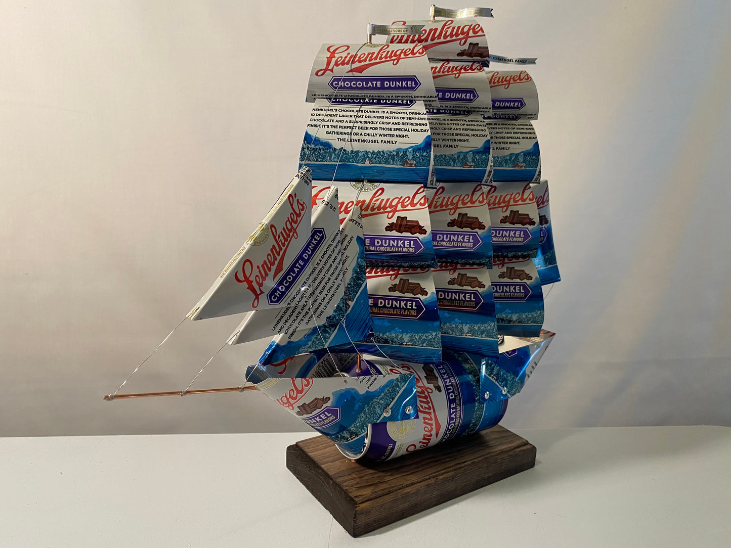 Leinenkugel's Chocolate Dunkel Beer Can Ship