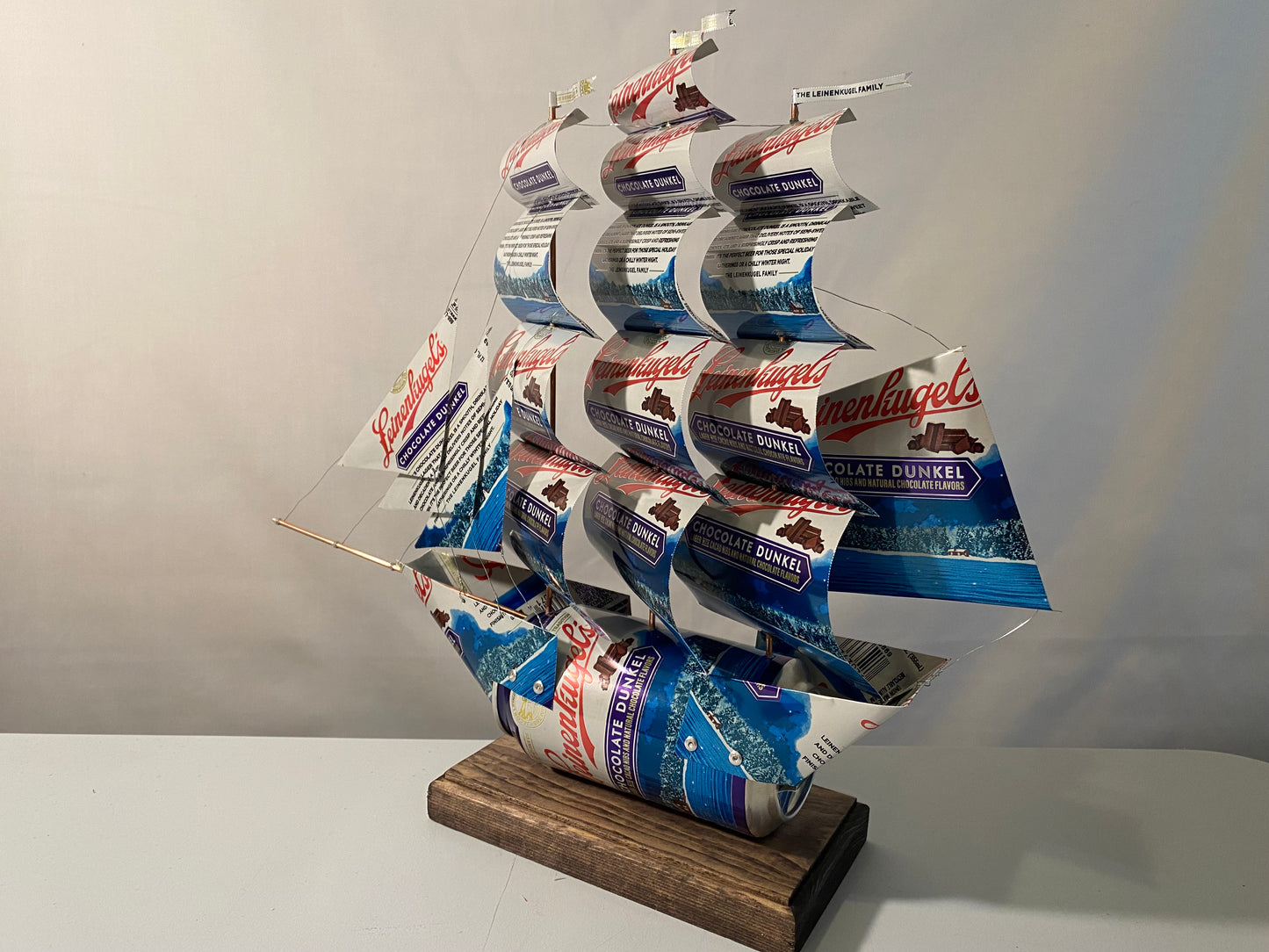 Leinenkugel's Chocolate Dunkel Beer Can Ship