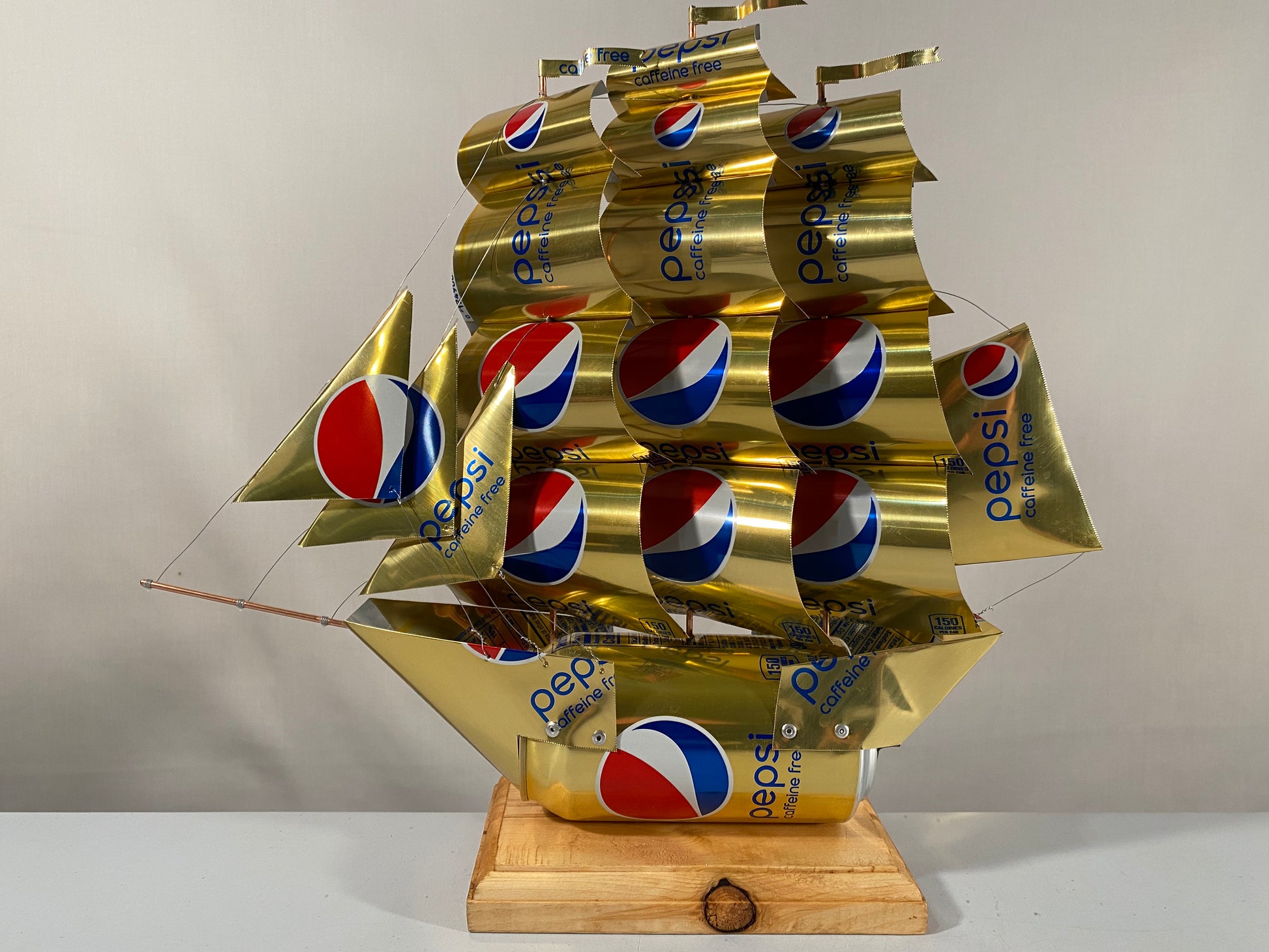 Pepsi Caffeine Free Soda Can Ship