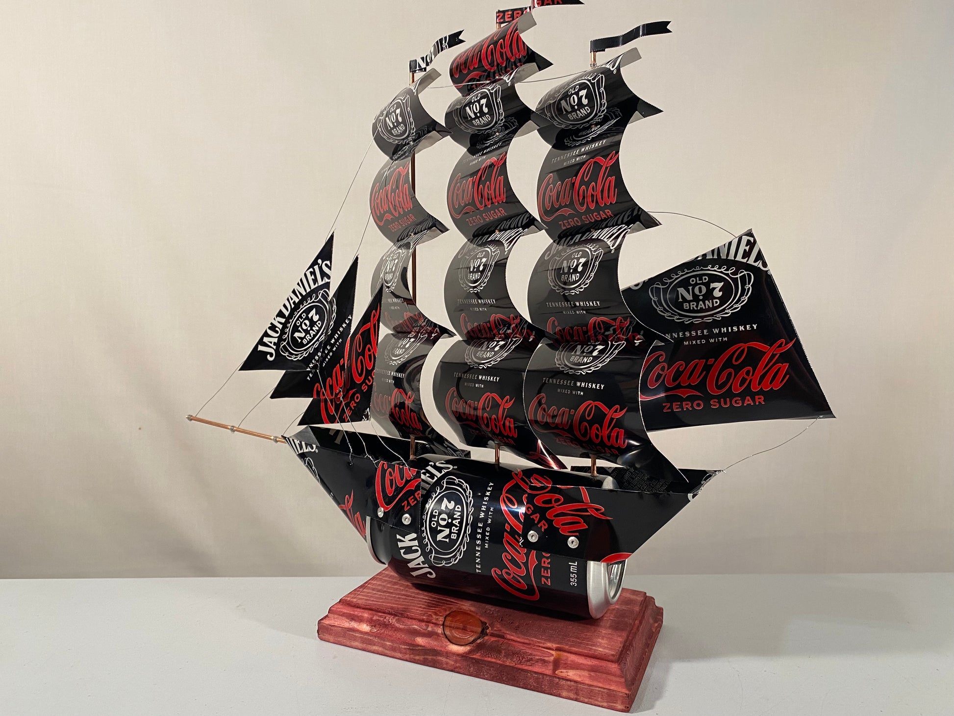 Jack Daniel's Coca-Cola Zero Sugar Can Ship