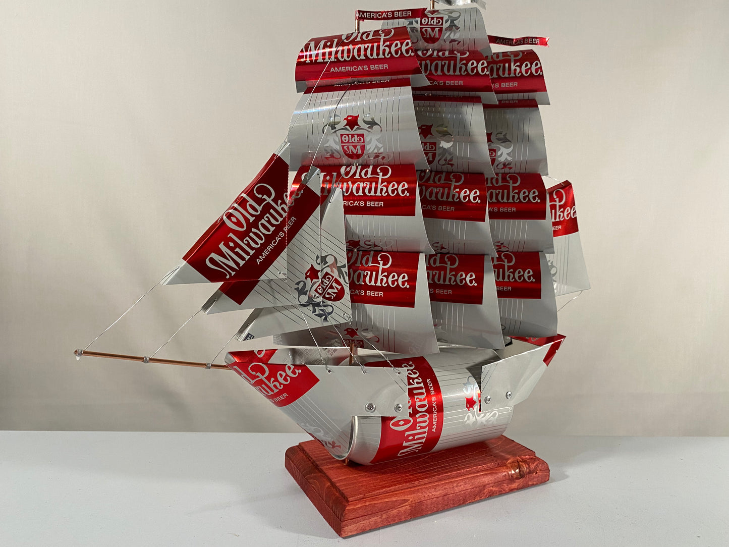 Old Milwaukee Beer Can Ship