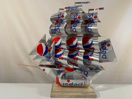 Pepsi Diet Wild Cherry Soda Can Ship