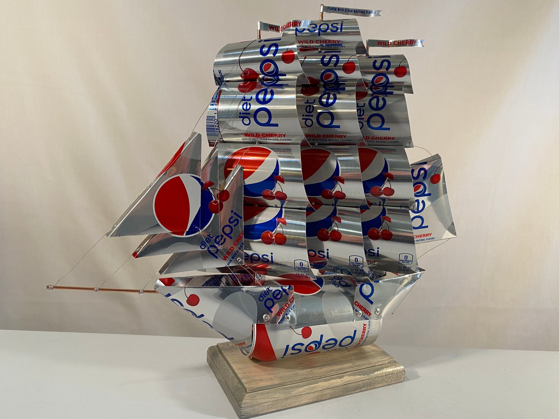 Pepsi Diet Wild Cherry Soda Can Ship