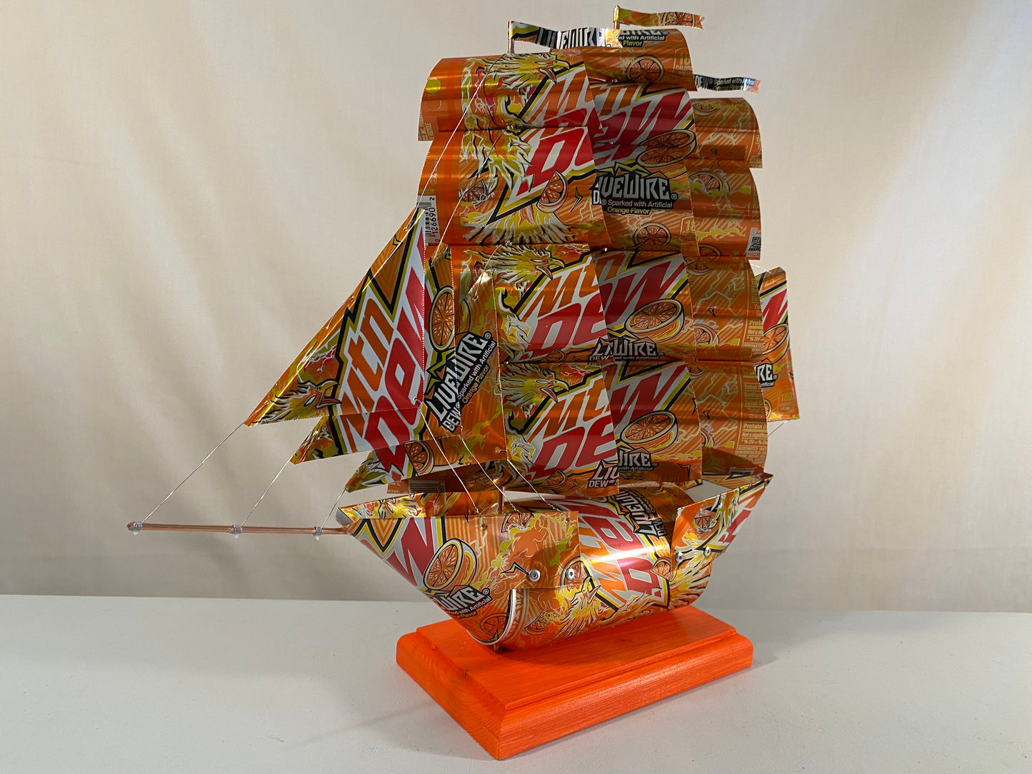 Mountain Dew Live Wire Soda Can Ship