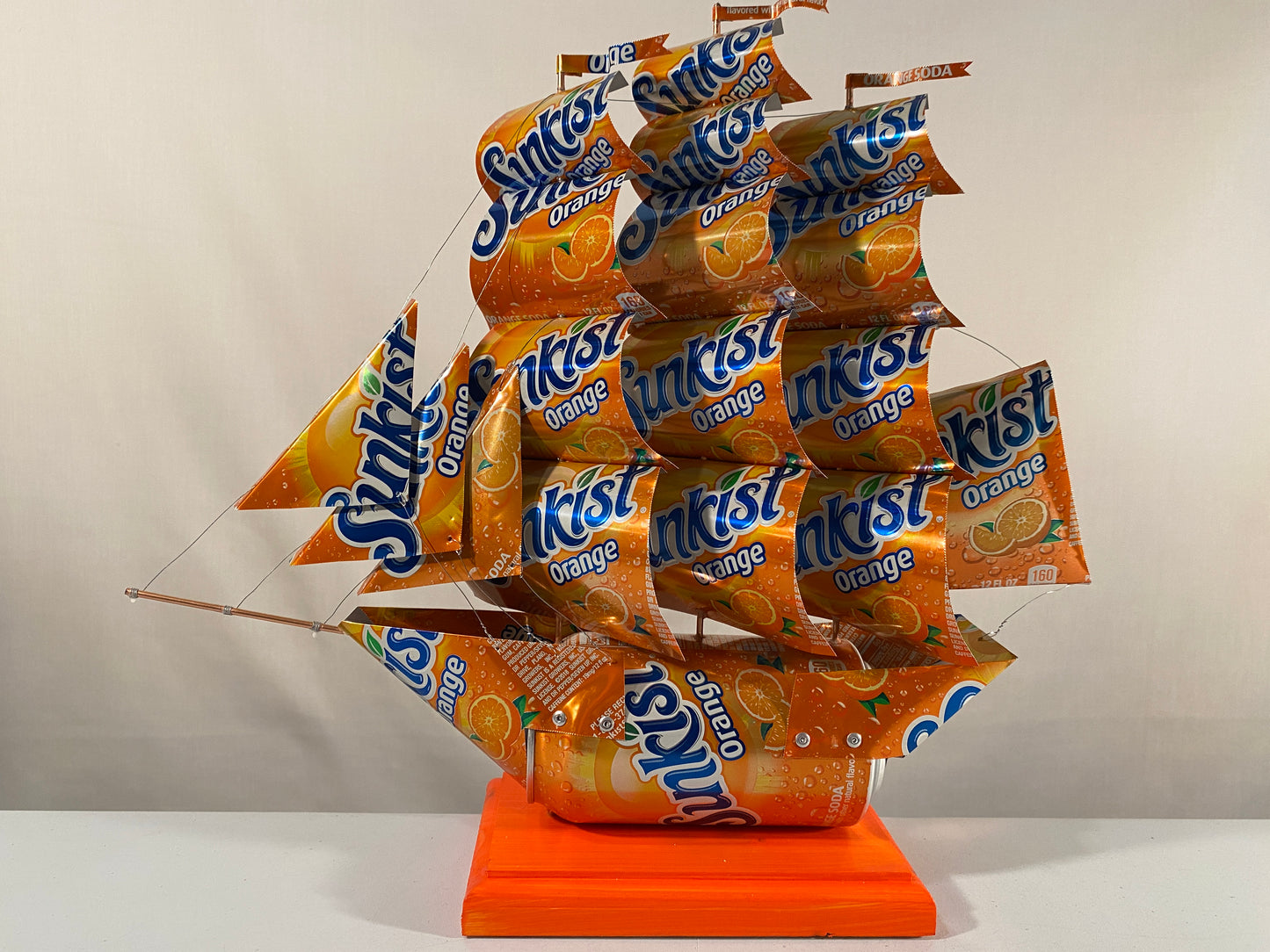 Sunkist Orange Soda Can Ship