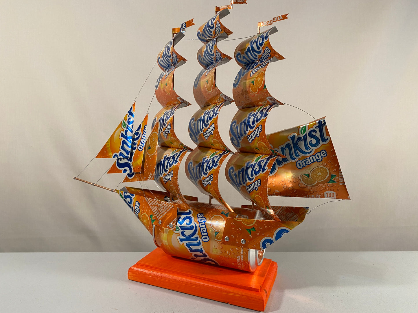 Sunkist Orange Soda Can Ship