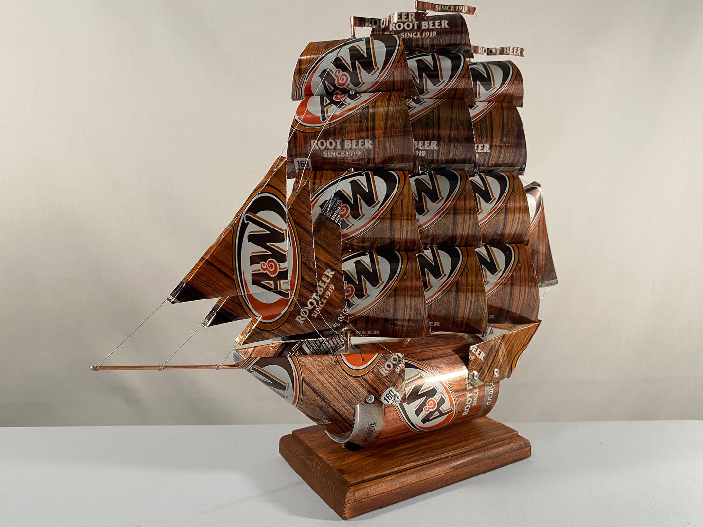A&W Root Beer Soda Can Ship