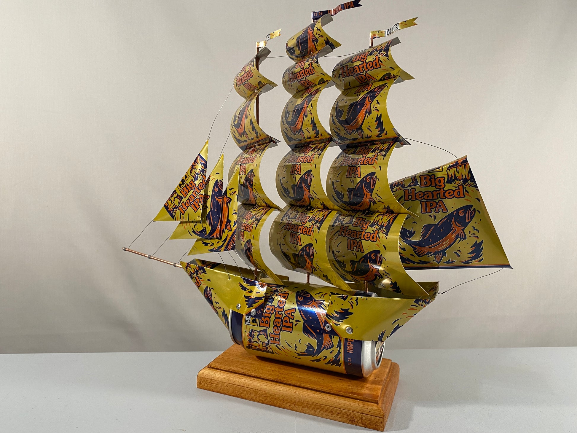 Bell s Big Hearted IPA Beer Can Ship Christopher s Collectibles Bell s big hearted ipa beer can ship christopher s collectibles