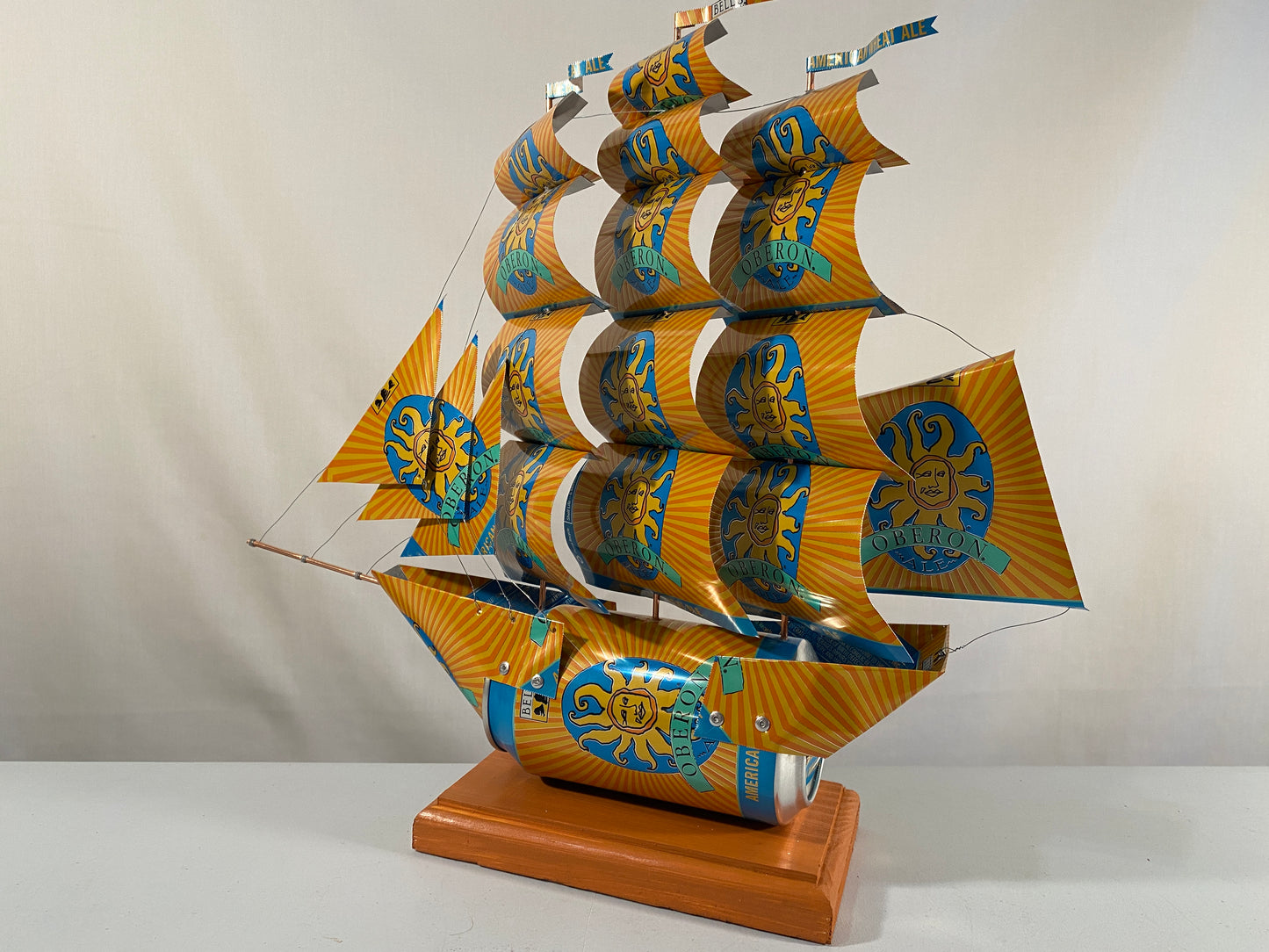Bell's Oberon Ale Beer Can Ship