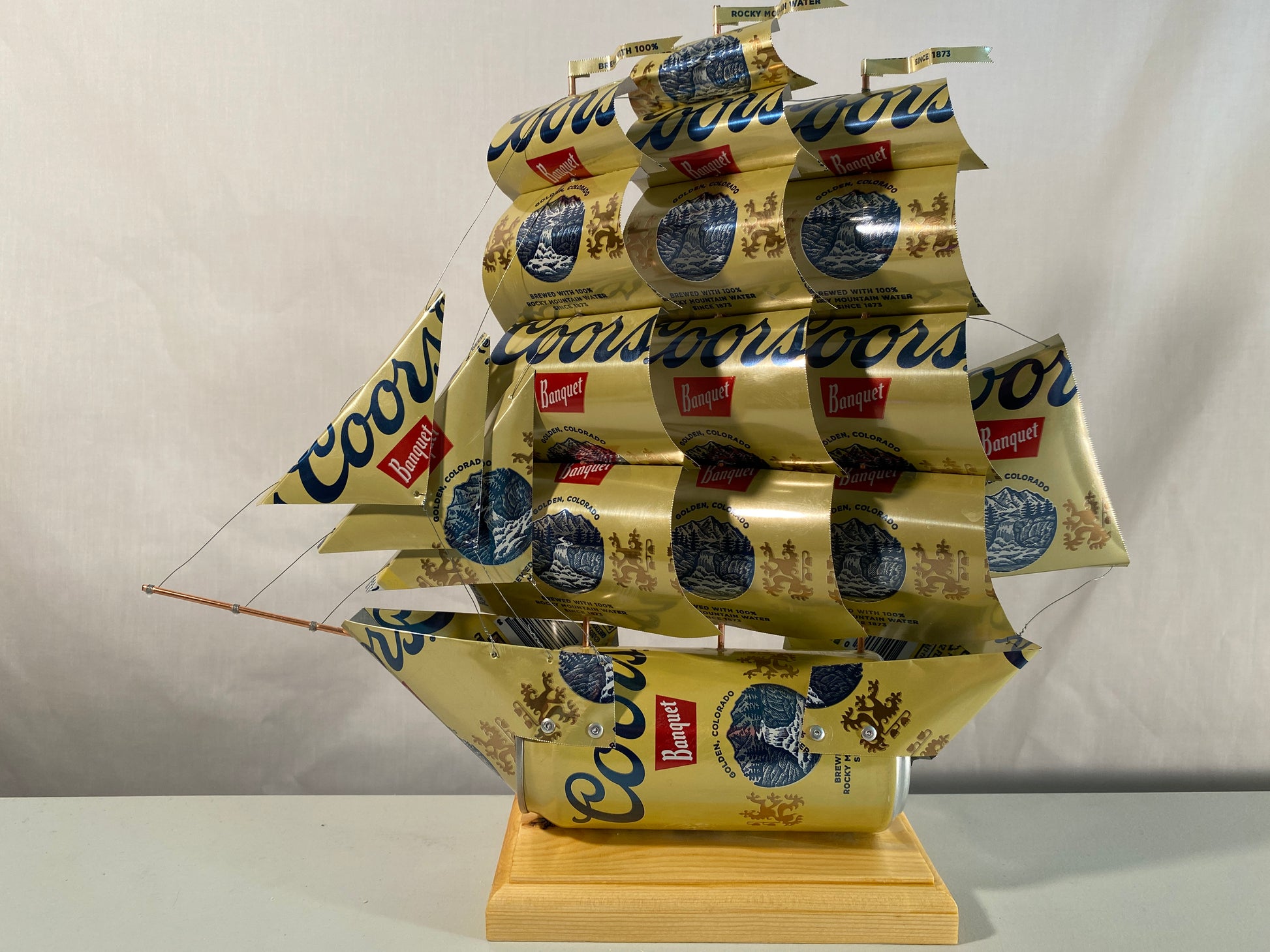Coors Banquet Beer Can Ship