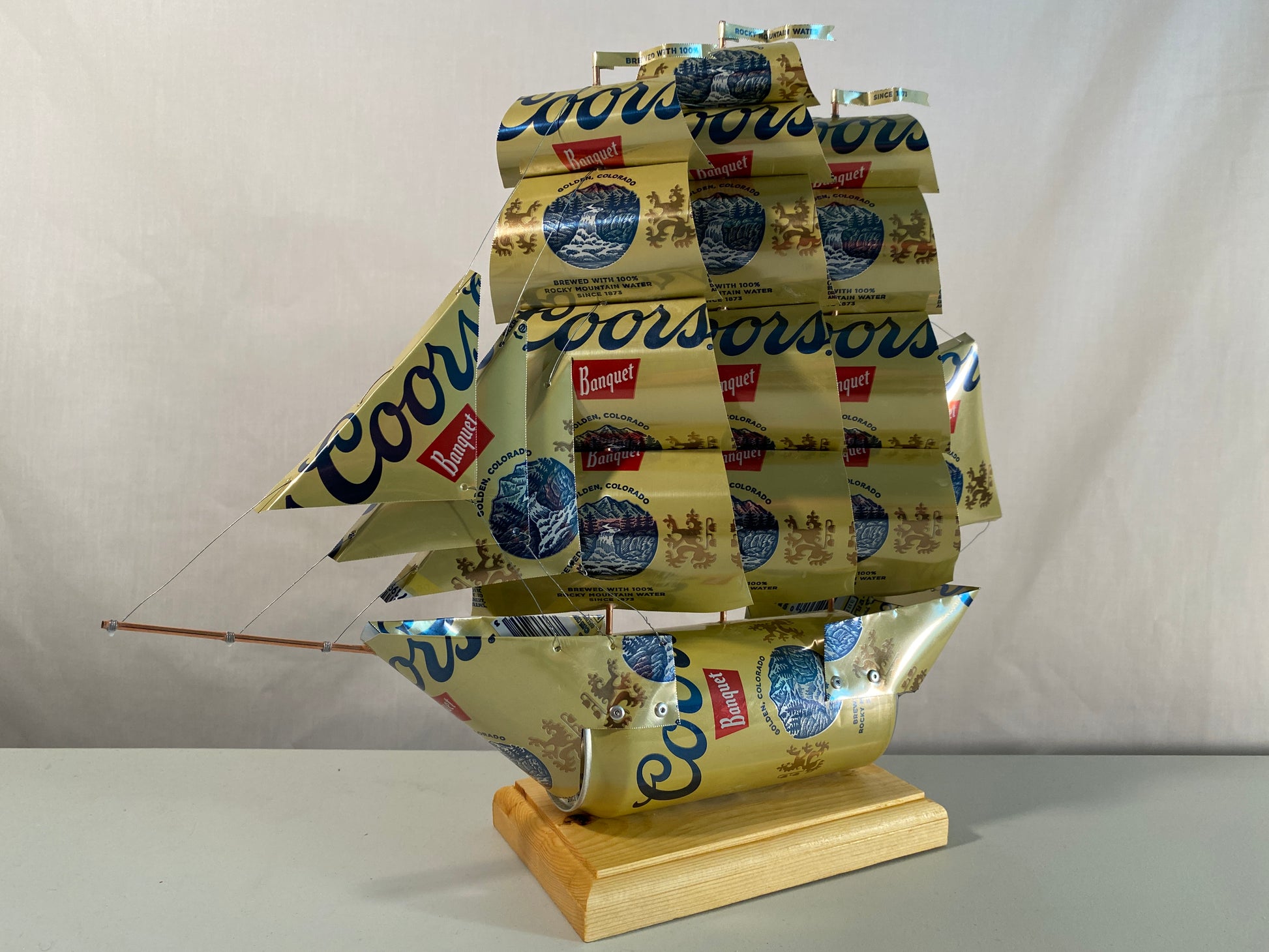 Coors Banquet Beer Can Ship