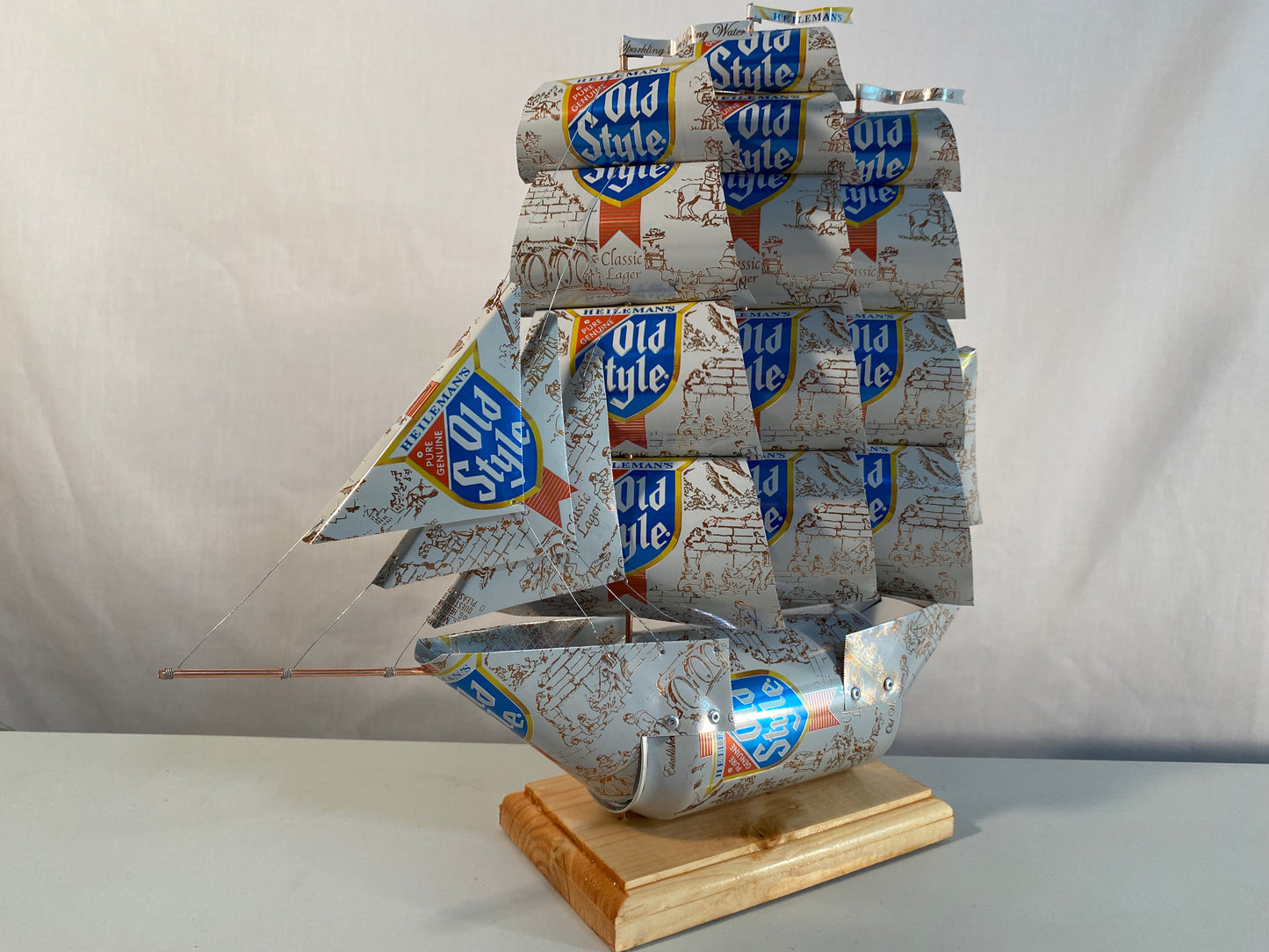 Heileman's Old Style Beer Can Ship