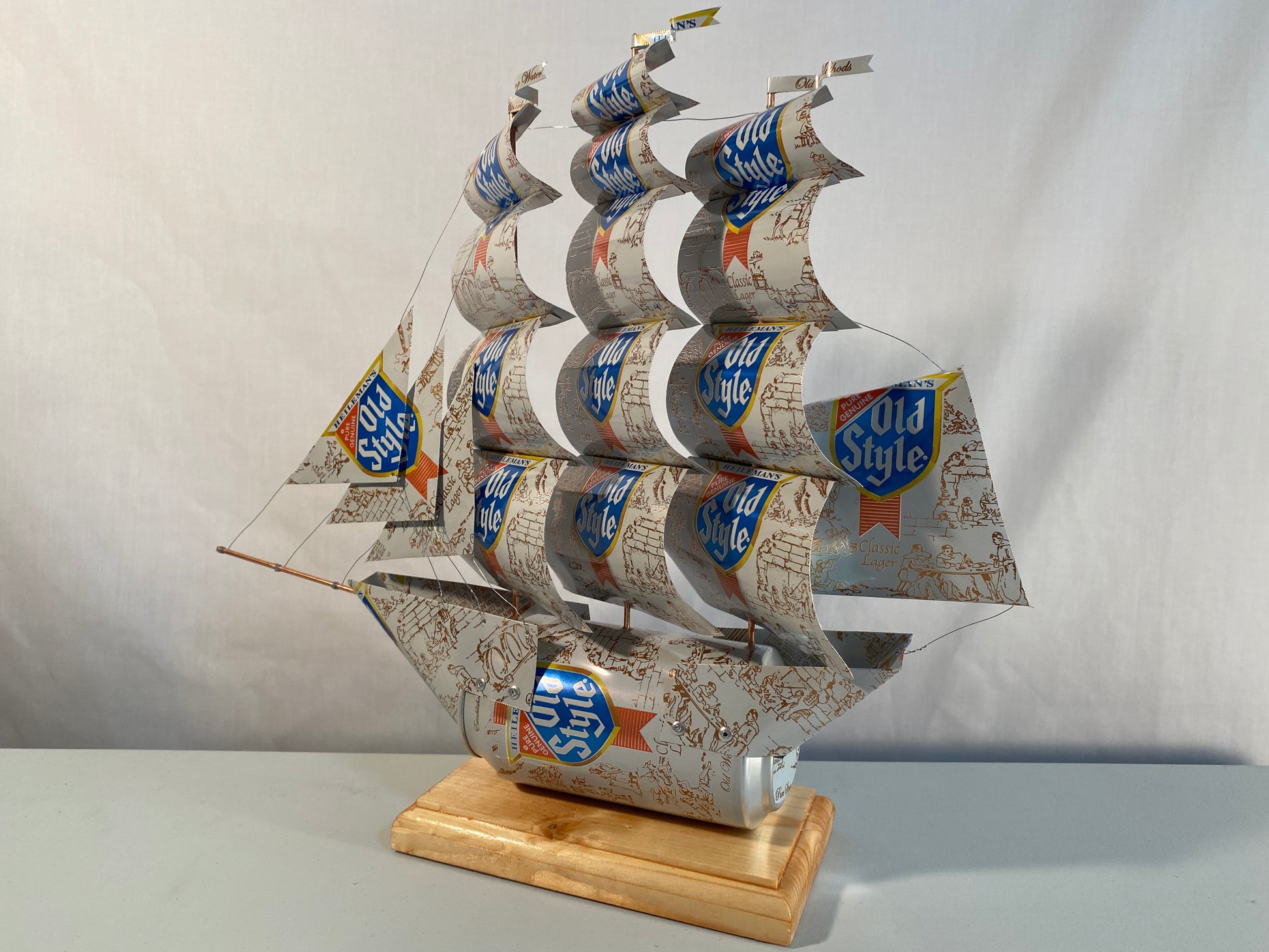 Heileman's Old Style Beer Can Ship