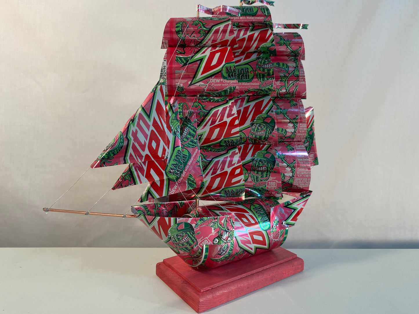 Mountain Dew Major Melon Soda Can Ship