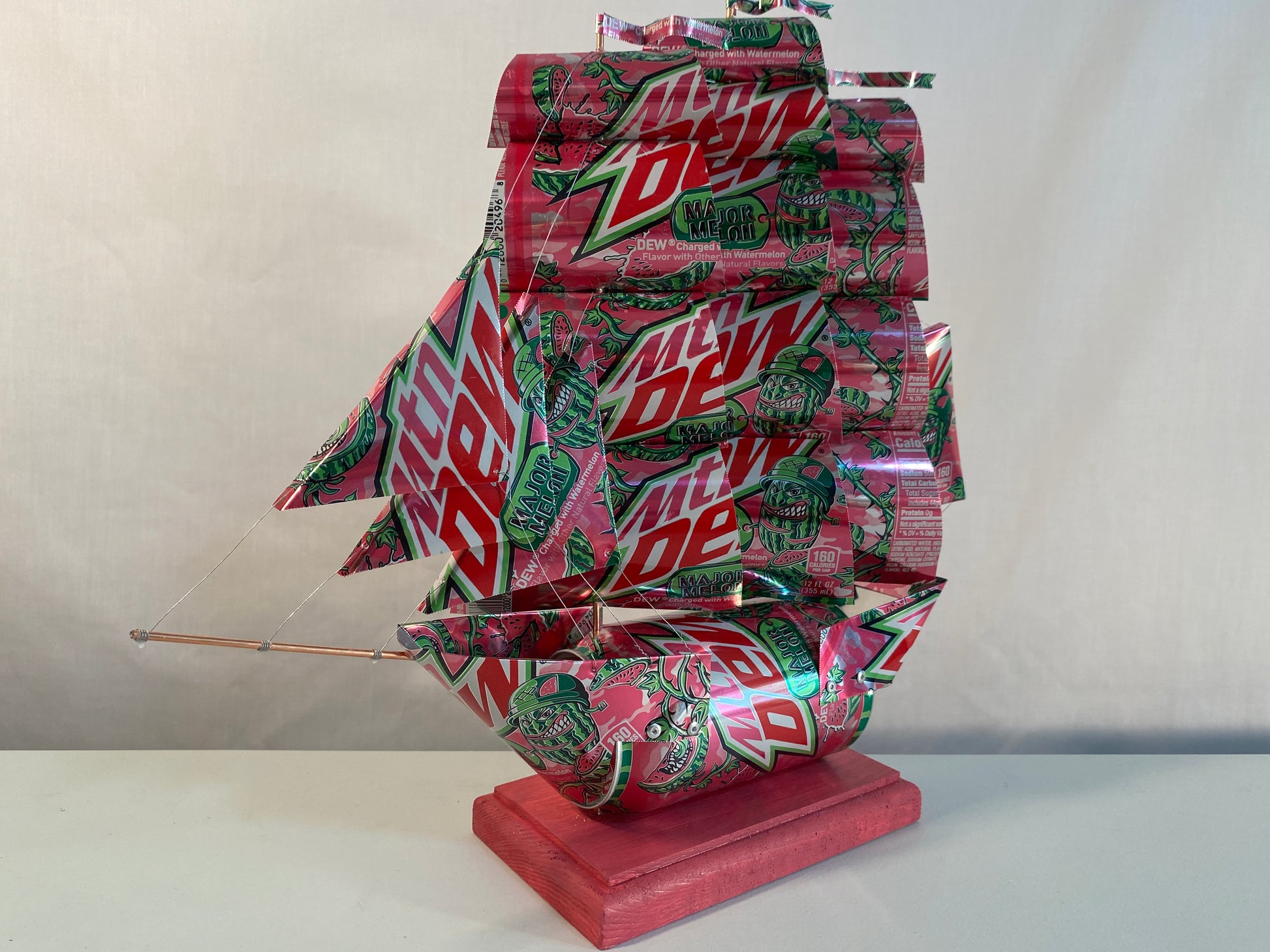 Mountain Dew Major Melon Soda Can Ship