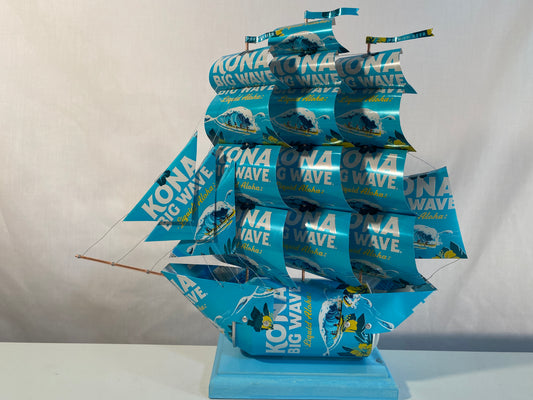 Kona Brewing Co Big Wave Golden Ale Beer Can Ship