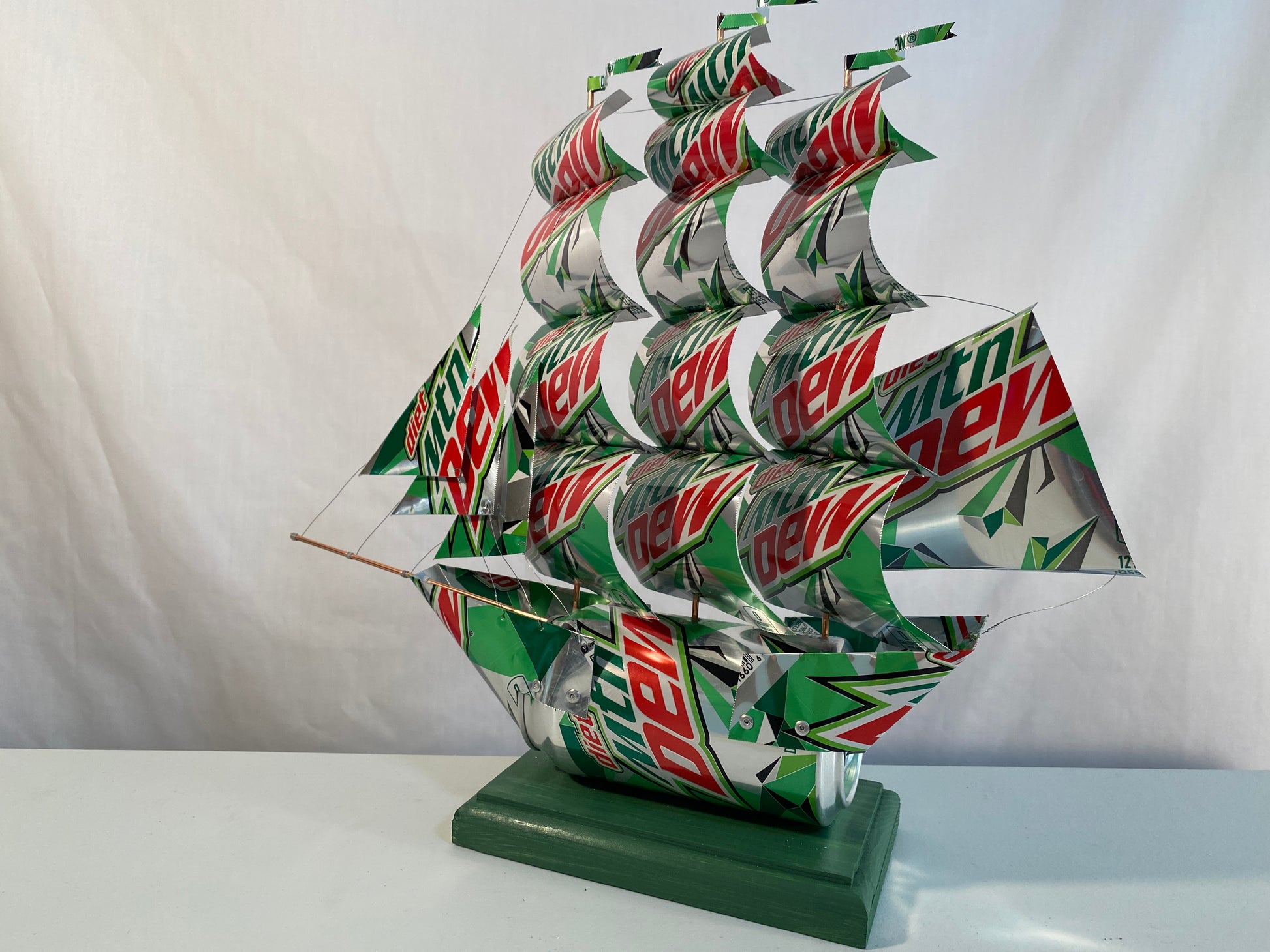 Mountain Dew Diet Soda Can Ship