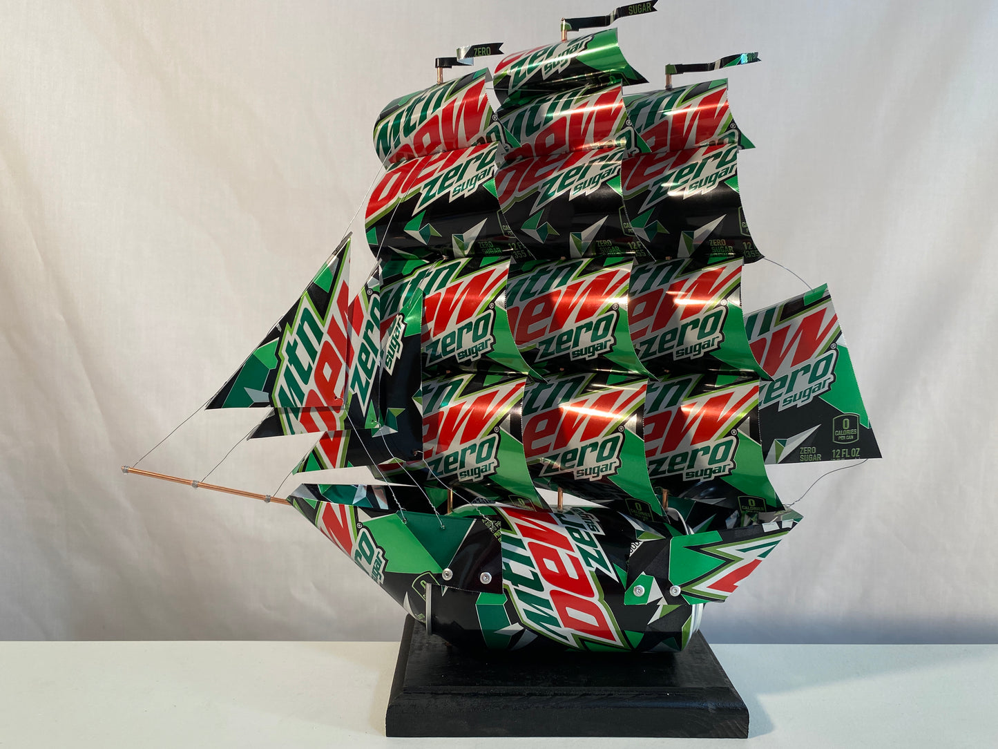 Mountain Dew Zero Sugar Soda Can Ship