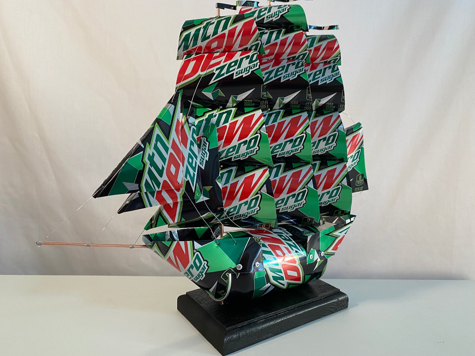 Mountain Dew Zero Sugar Soda Can Ship