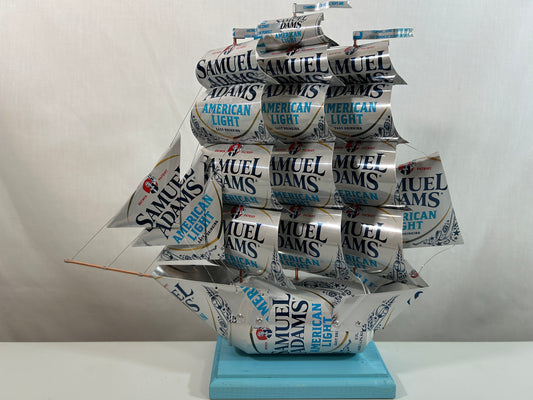 Samuel Adams American Light Beer Can Ship