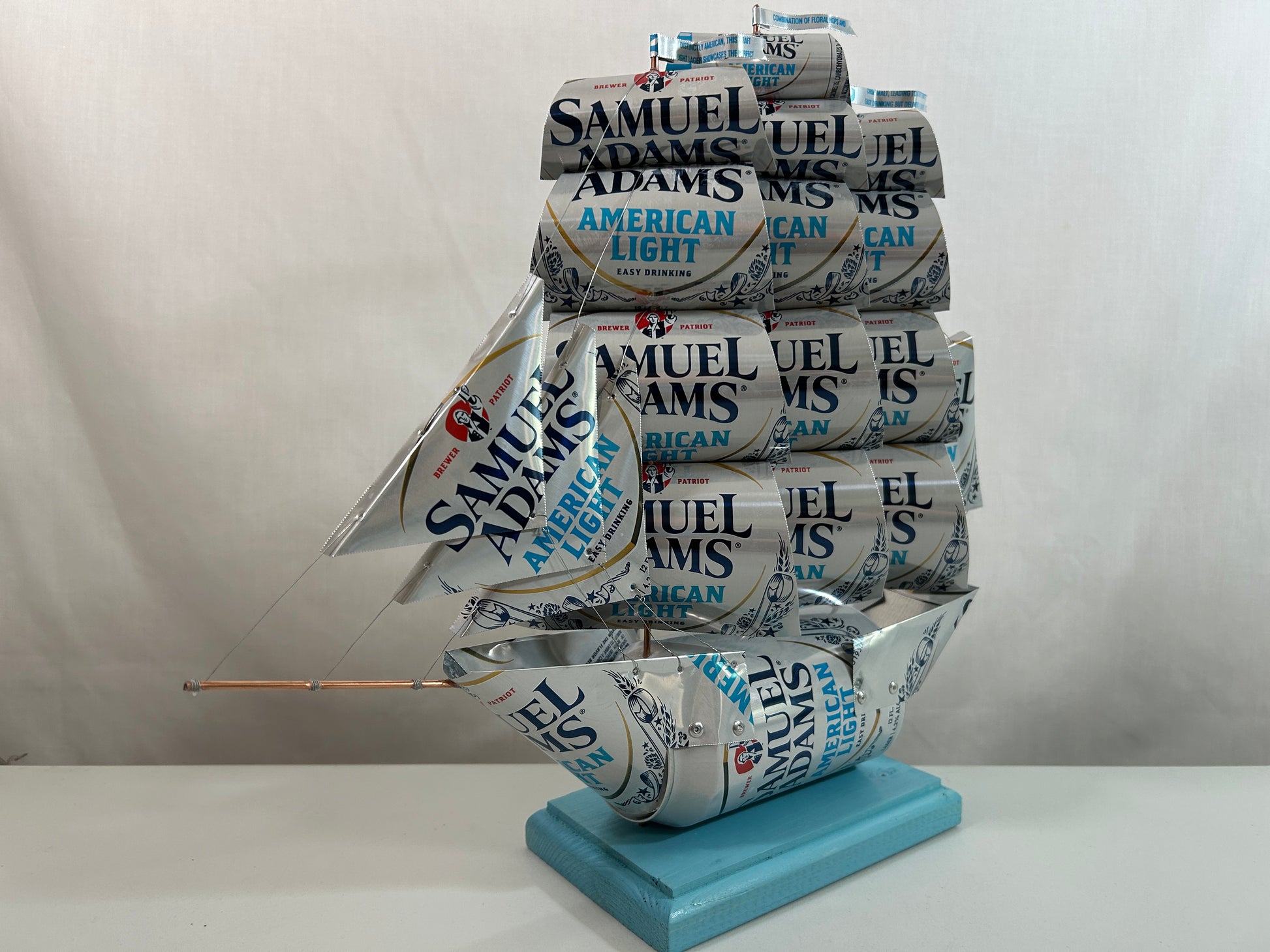 Samuel Adams American Light Beer Can Ship