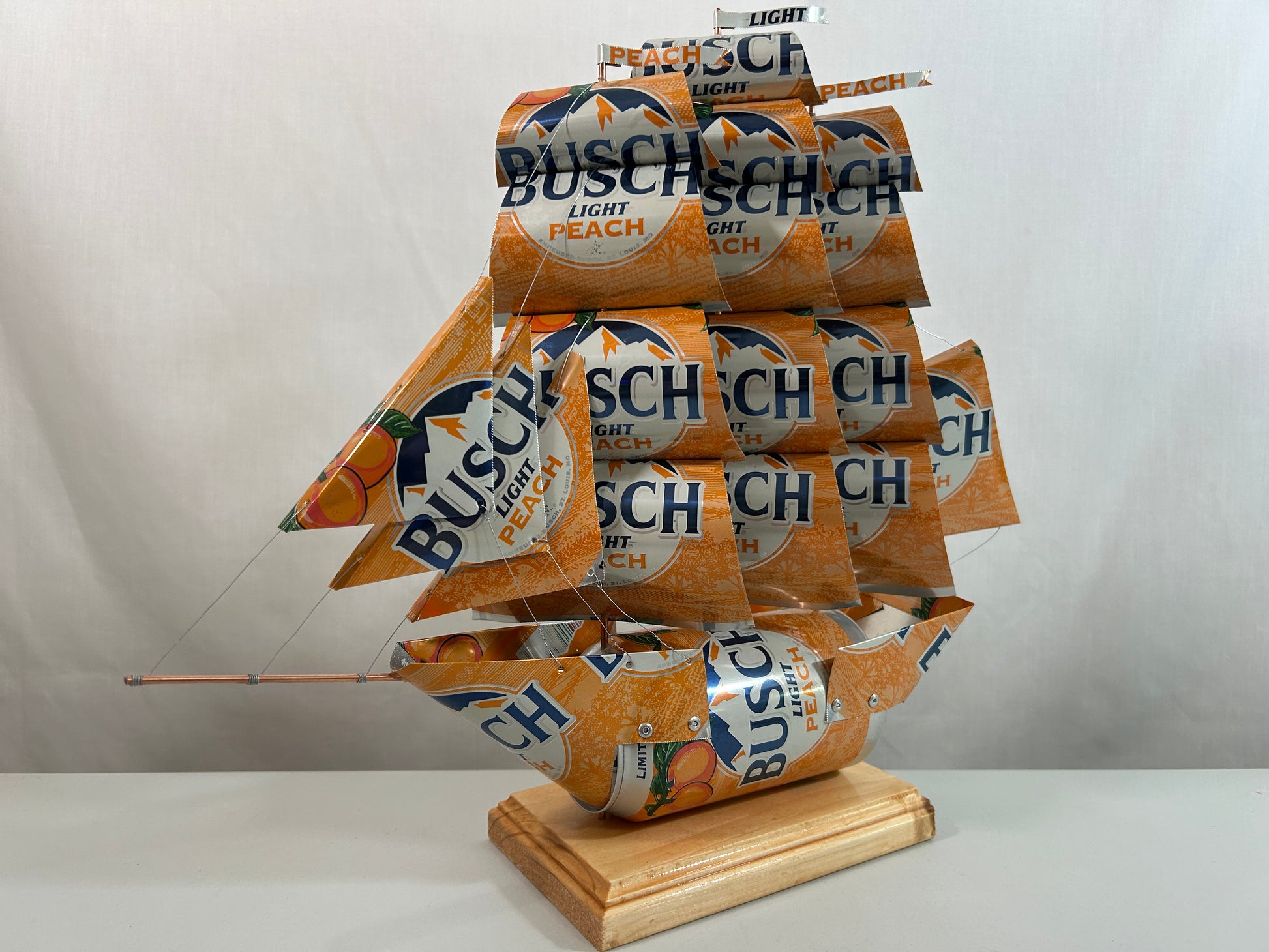 Anheuser Busch Light Peach Beer Can Ship