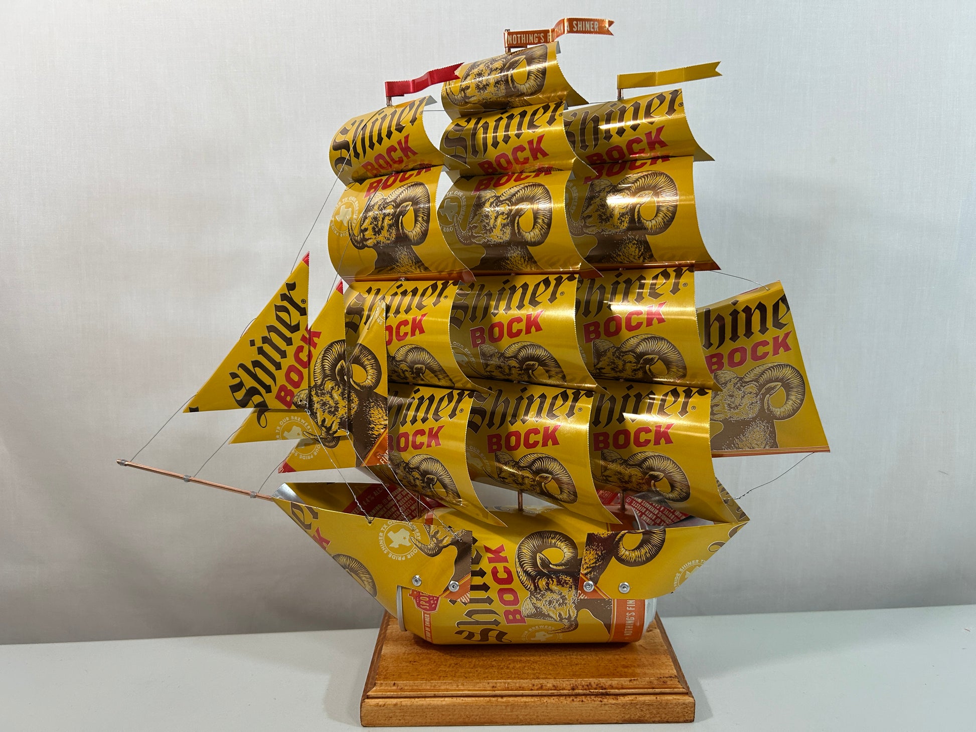 Shiner Bock Beer Can Ship