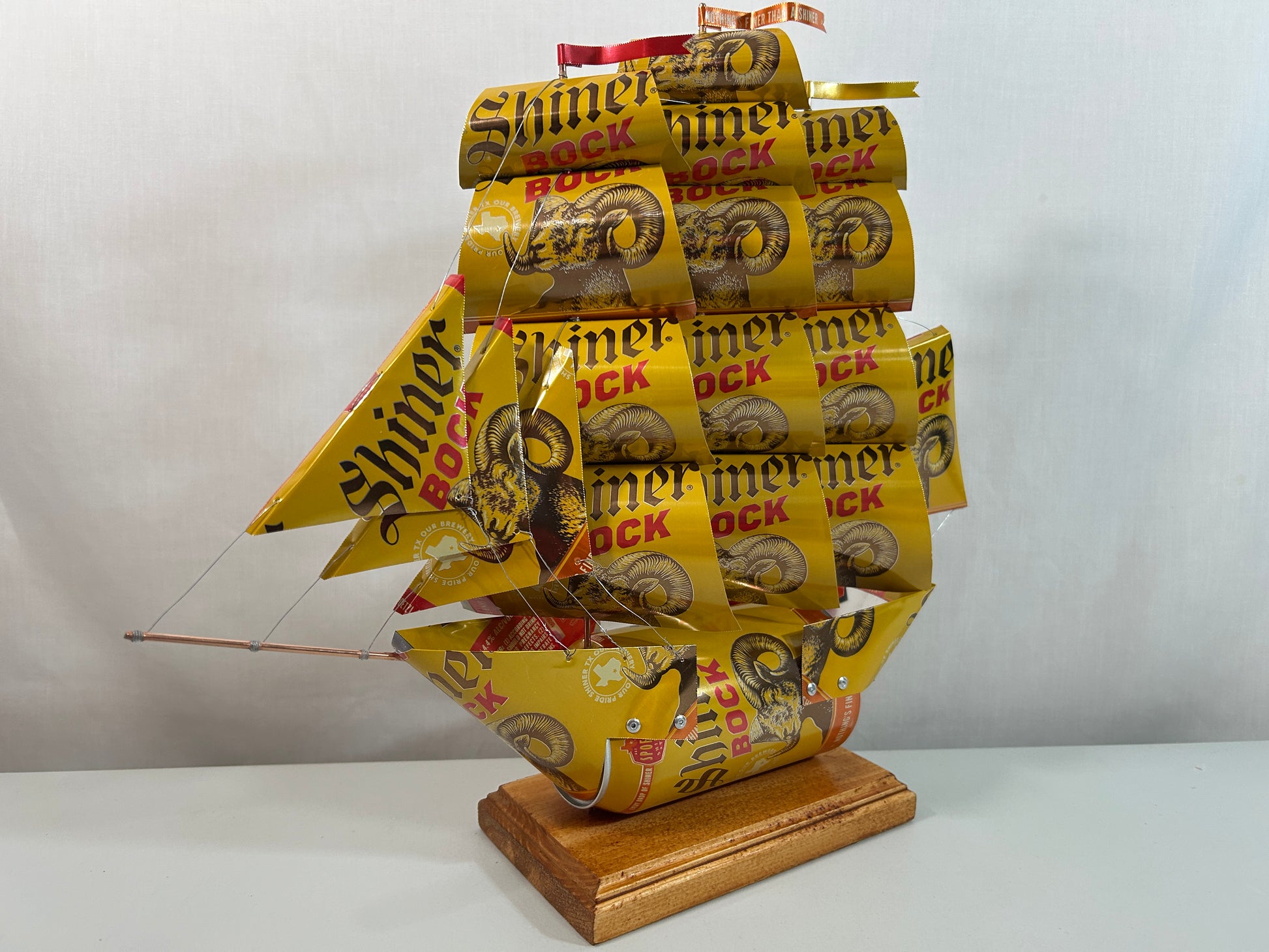 Shiner Bock Beer Can Ship