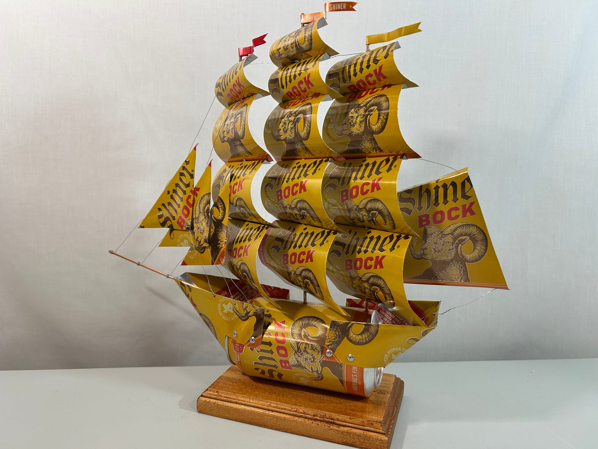 Shiner Bock Beer Can Ship