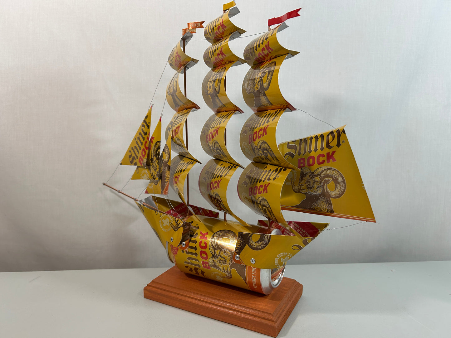 Shiner Bock Beer Can Ship