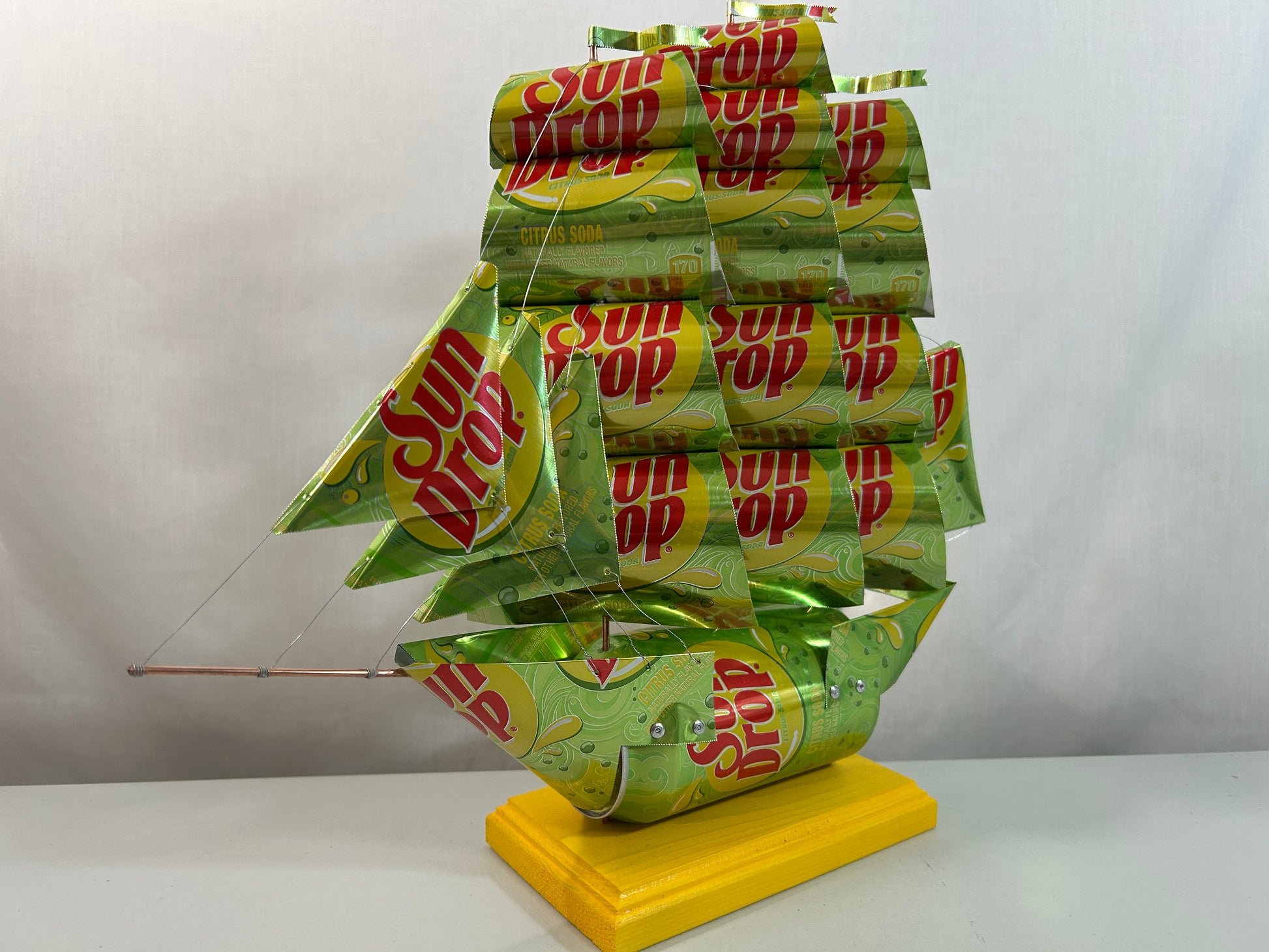 Sun Drop Soda Can Ship
