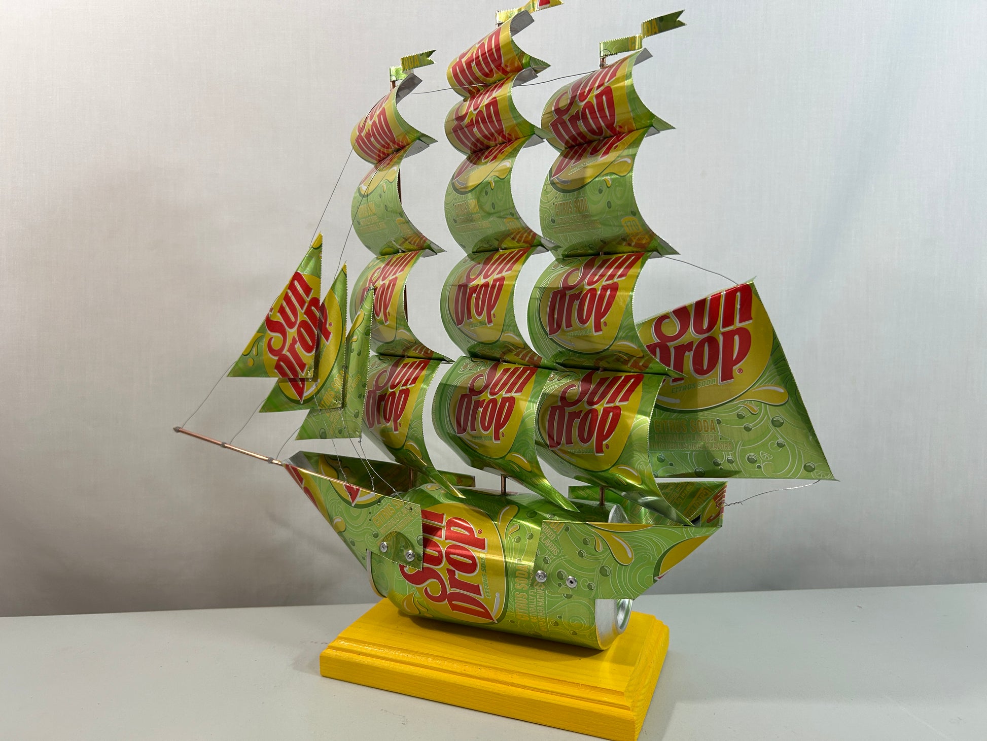 Sun Drop Soda Can Ship