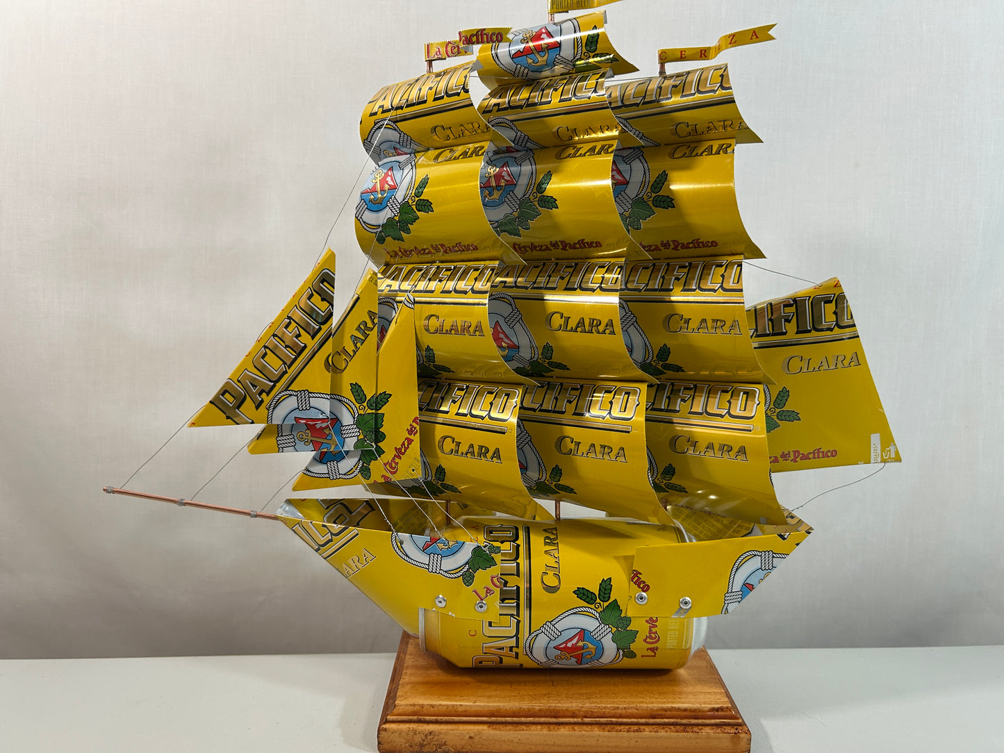 Pacifico Clara Beer Can Ship