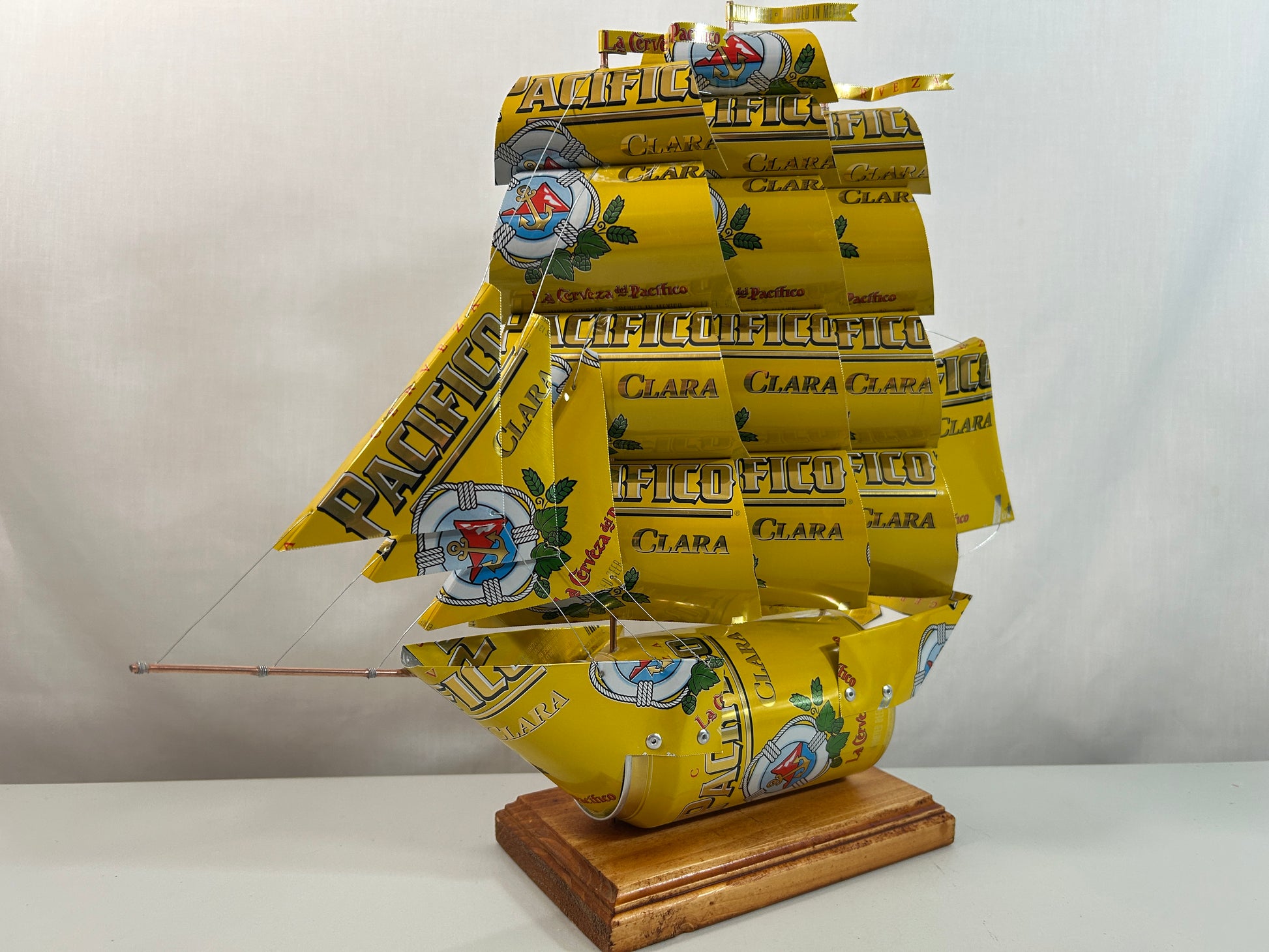 Pacifico Clara Beer Can Ship