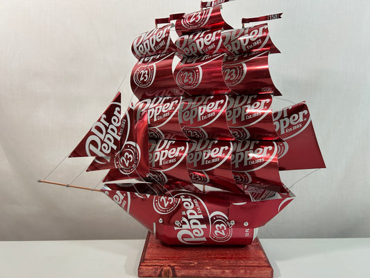 Dr Pepper Soda Can Ship
