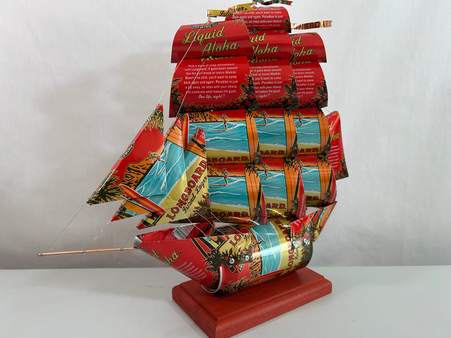 Kona Brewing Co Big Wave Longboard Beer Can Ship