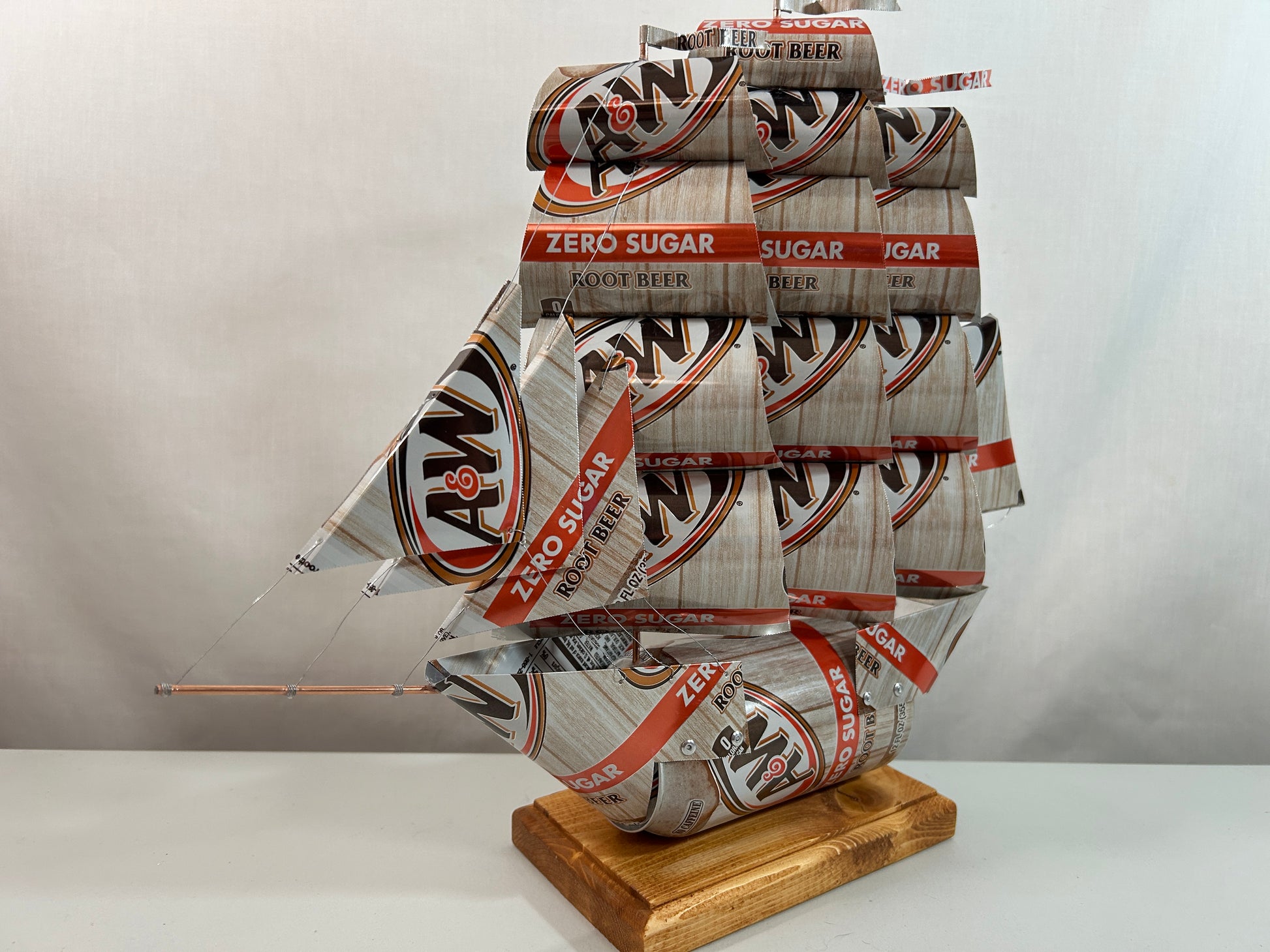 A&W Root Beer Zero Sugar Soda Can Ship