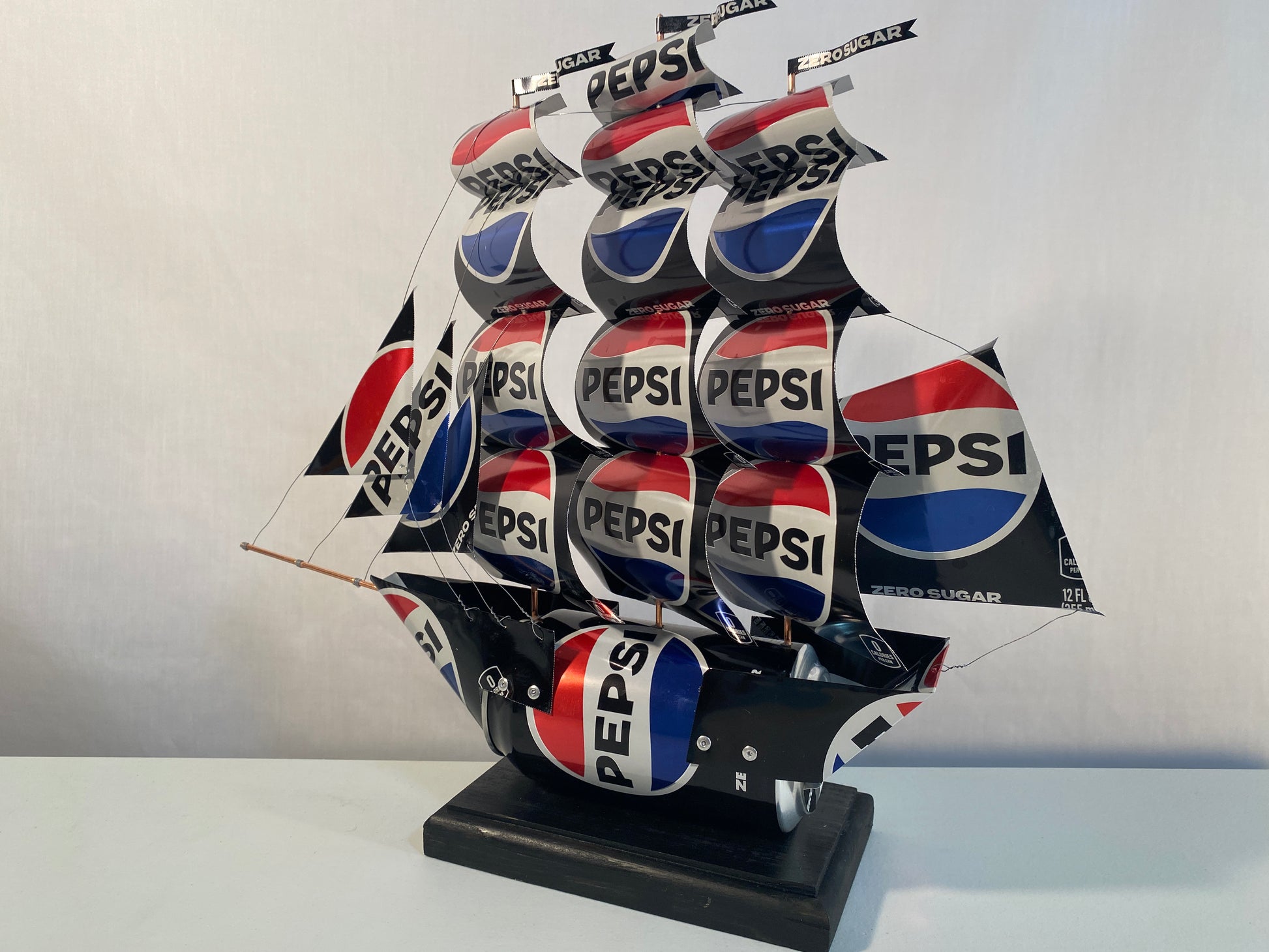 Pepsi Zero Sugar Soda Can Ship